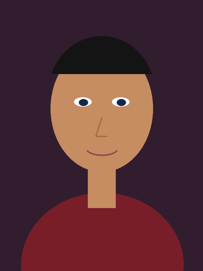 Kite portrait
